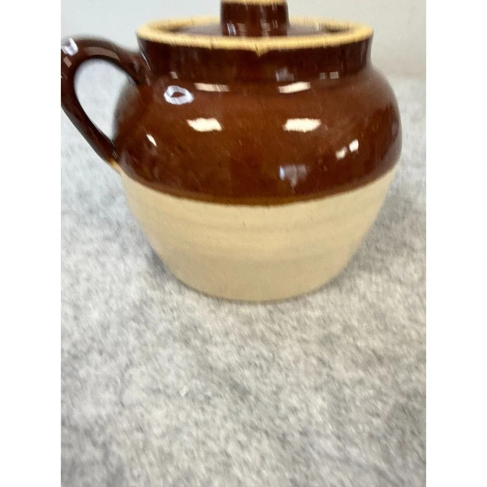 Vintage Robinson Ransbottom Stoneware Pottery Number 2 USA Made 1960s W Lid